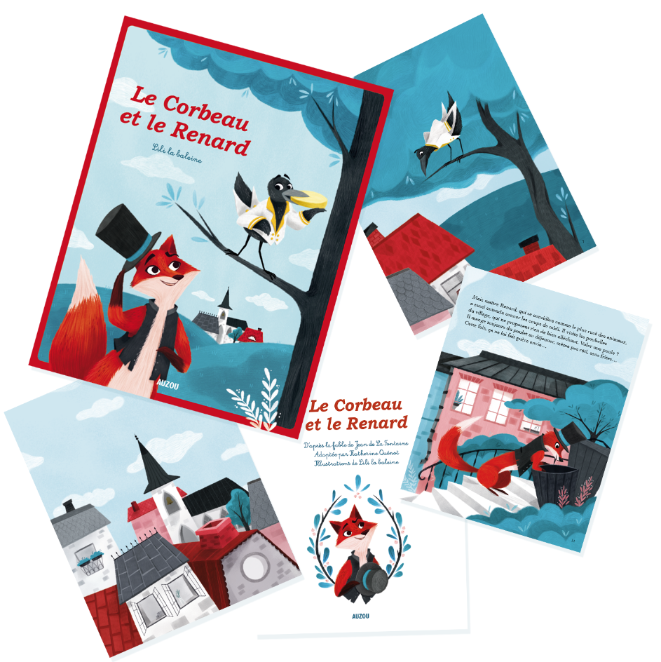 corbeau_renard_lililabaleine